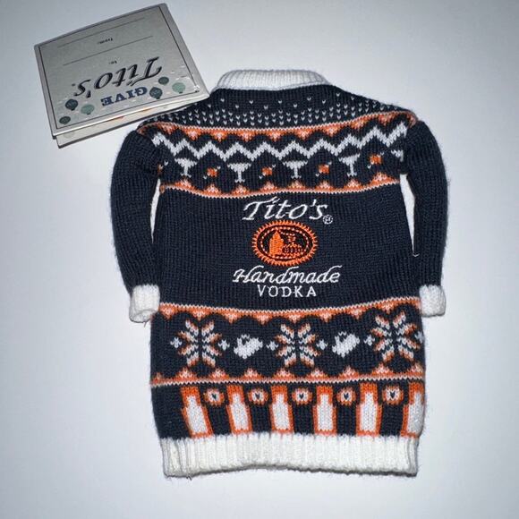 Tito’s Vodka Seasonal Bottle Sweater - Picture 1 of 4
